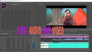 How To Auto Synchronize Audio With Video In Premiere Pro CC [upl. by Warthman562]