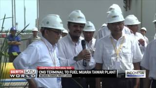 CNG Terminal to Fuel Muara Tawar Plant [upl. by Egroeg]