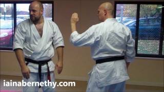 Practical Kata Bunkai Shuto amp Nukite Training Drill [upl. by Pelag]