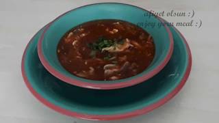 ACILI EKŞİLİ ÇİN ÇORBASI amp HOT SOUR CHİNESE SOUP RECİBE [upl. by Atik]