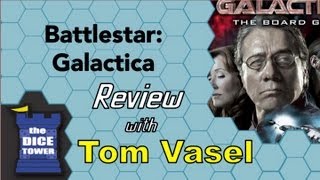 Battlestar Galactica the Board Game review  with Tom Vasel [upl. by Izy]