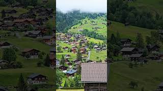 Grindelwald Switzerland 🇨🇭 summer trip beautifulview shorts [upl. by Nord535]