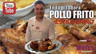 Como hacer un quotPOLLO FRITO ENTERO EN LA OLLA EXPRESSquot  muy facil [upl. by Dielu]