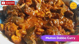 Mutton Dabba Curry  By Athagaru Vantalu  మటన్ దబ్బ  Mutton Lamb Curry [upl. by Zarla]