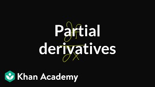 Partial derivatives introduction [upl. by Sausa]