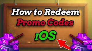 How to Redeem PROMO CODES for IOS Guide Rush Royale [upl. by Maker]