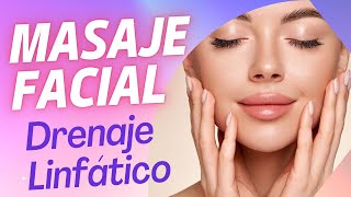 DRENAJE LINFÁTICO FACIAL para REJUVENECER 🙆🏻‍♀️muy FÁCIL [upl. by Jacintha412]