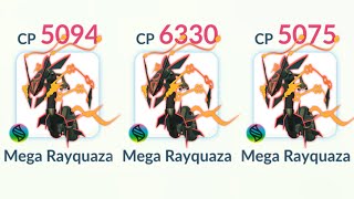 using 3 Shiny MEGA RAYQUAZA’s in ONE Team [upl. by Ney]