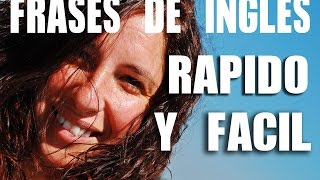 100 Frases Básicas en Inglés Parte 1  Pronunciación de Inglés Americano con Español Incluido [upl. by Kcirddor]