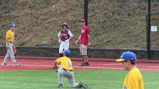 New York Heat vs Central Jersey Pride Mid Summer Classic Frozen Ropes 13U Baseball [upl. by Repsihw]