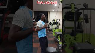 first day gym funnyvideo [upl. by Yddur]