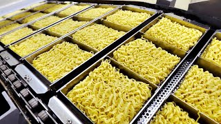 How INSTANT NOODLES Are Made in Factories  1 BILLION NOODLES EVERY YEAR [upl. by Dirraj]