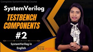 SystemVerilog Testbench Components in English  2  SystemVerilog in English  VLSI POINT [upl. by Gunter]