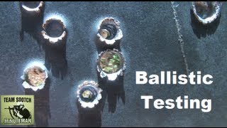 Ballistic Penetration Testing [upl. by Hetty]