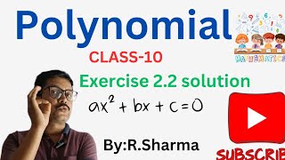 CHAPTER 2 Polynomial Exercises You Wont Want to Miss [upl. by Bekelja]