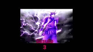 Top 5 SUSANOO in NARUTO [upl. by Akerdnuhs]