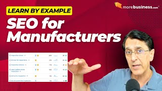 Manufacturing SEO Learn SEO by Example Featuring Airgility [upl. by Htirehc]