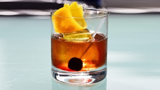 Manhattan Cocktail Recipe 🥃🗽 [upl. by Aihsirt]