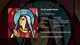 Fecit potentiam  John Rutter The Cambridge Singers City of London Sinfonia [upl. by Kathie]