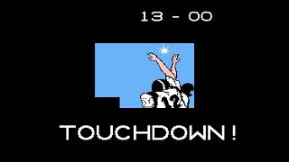 Tecmo Bowl NES 24 25 Chicago Bears NYG Week07 [upl. by Picardi]