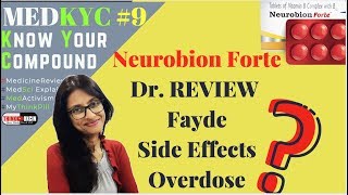 Neurobion Forte tablet  Dr Rupal Reviews  Uses Side effects  Vitamin B Complex MedKYC 9 [upl. by Heilman]