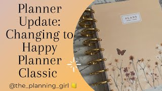 Planner Update  Classic Happy Planner July 2024June 2025 [upl. by Willman434]