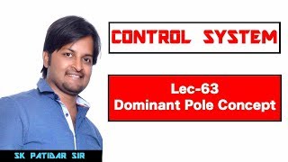 Lec 63 Dominant Pole Concept [upl. by Bergeman919]