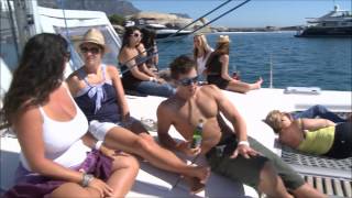 Peroni Catamaran Cruise Cape Town [upl. by Aubreir707]