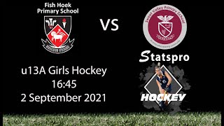 Fish Hoek vs Sweet Valley u13A Girls Hockey [upl. by Randal]