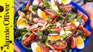 Simple Salad Nicoise  French Guy Cooking [upl. by Elimaj]