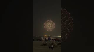 Drone show JBRexplore travel jbrwalk jbr jbrbeach drone show [upl. by Hanauq]