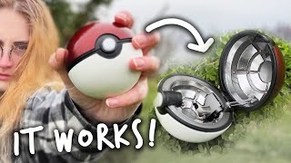 I Built A Working Pokeball [upl. by Gassman]