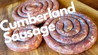 Cumberland Sausage  British Bangers  Gourmet Woodsman [upl. by Eirruc]