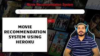 Live Implementation Of Movie Recommendation With Deployment Using Heroku [upl. by Lebiram2]