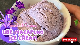 Pinoy Dessert UbeMacapuno Ice Cream [upl. by Danby]