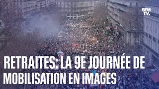 Le regain de mobilisation contre la réforme des retraites en France [upl. by Stuart]