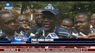 JAMB Warns Exam Centre Operators Against Fraud [upl. by Anaynek]