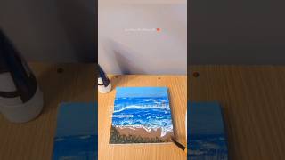 seascape acrylic painting 🎨🖌️ seascape painting artlovers artist♥️♥️♥️ [upl. by Drawde148]