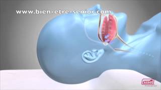 oreiller antironflement silencium plus sissel [upl. by Zuckerman]