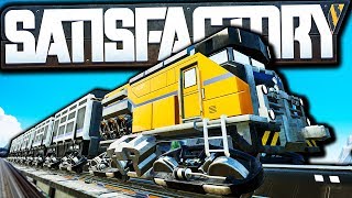 Satisfactory Trains Update is FINALLY Out  Satisfactory Early Access Gameplay Ep 41 [upl. by Marci]