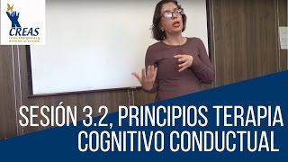 Sesión 32 Principios Terapia Cognitivo Conductual [upl. by Learrsi839]