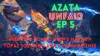 Pathfinder WoTR Unfair Inciter Skald EP 5  Daeran HouseGwerms mansion Alchemist Tavern defense [upl. by Airbmat299]