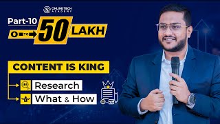 WHAT IS THE PROCESS OF CONTENT MAKING  Zero to 50lakh Ecommerce CHALLENGE Part10 [upl. by Rainie]