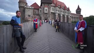 Romania Travel Vlog Medieval dinner [upl. by Annamarie584]