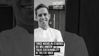 Awardwinning chef Oli Williamson talks about sustainability at 3 Michelinstarred The Fat Duck [upl. by Adnohsar]