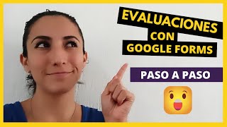 Cómo hacer un EXAMEN en GOOGLE FORMS 😧  2021 [upl. by Vergos]