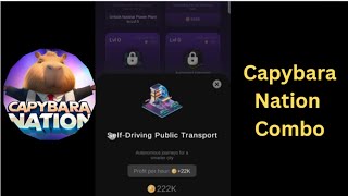 Capybara Nation Daily Combo 9 amp 10 October Capybara Nation Airdrop Daily Combo Today 9 amp 10 October [upl. by Mezoff]