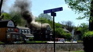 House Fire Leetsdale PA [upl. by Knowland]