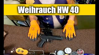 Luftpistole Weihrauch HW40 [upl. by Legir]