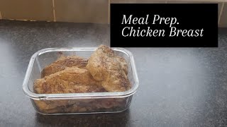 MEAL PREP  CHICKEN BREAST bodybuilding mealprep nutrition [upl. by Gerson]